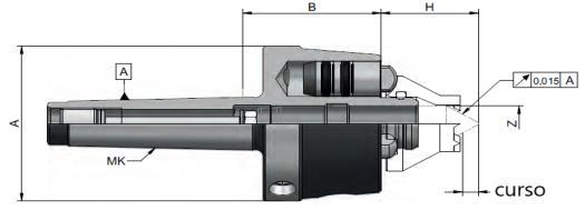 Desenho Técnico Arrastador Cone Morse