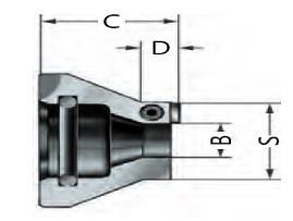 Desenho Técnico Disco Giro Esquerda Inserto